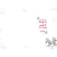 Gorgeous Fiance Me to You Bear Christmas Card Extra Image 1 Preview